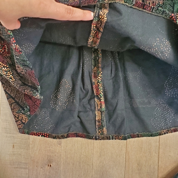 Vintage high waisted corduroy midi skirt - Picture 9 of 10